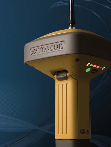 TOPCON Launches GR-5 Integrated GNSS Receiver/Antenna