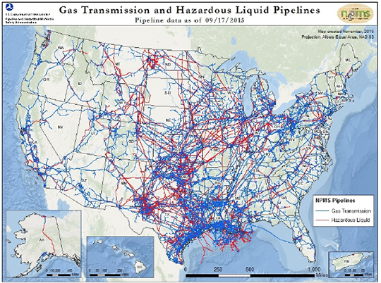 national pipeline mapping system Underground Pipelines Among Transportation Systems Dependent On national pipeline mapping system