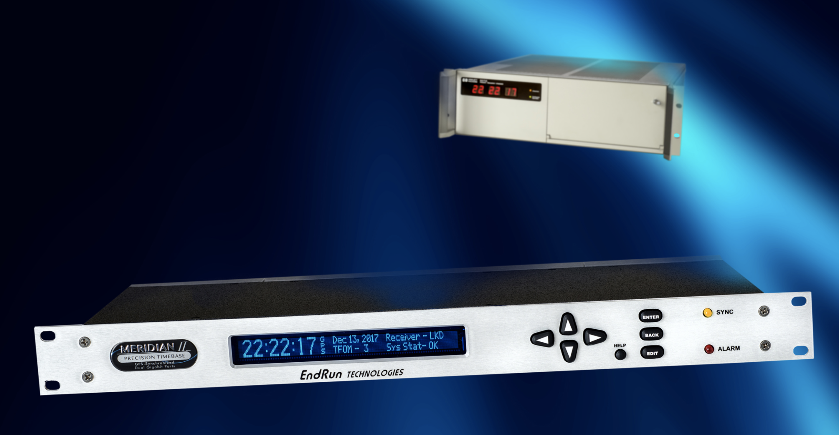 EndRun's Meridian II Precision TimeBase Combines GPS, 5071A Cesium and Ionospheric Corrections for Optimal Time and Frequency Standard