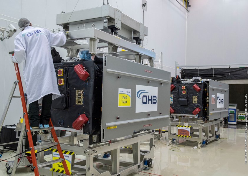 OHB SE Sends Off Galileo FOC Satellites “Anna” and “Ellen”