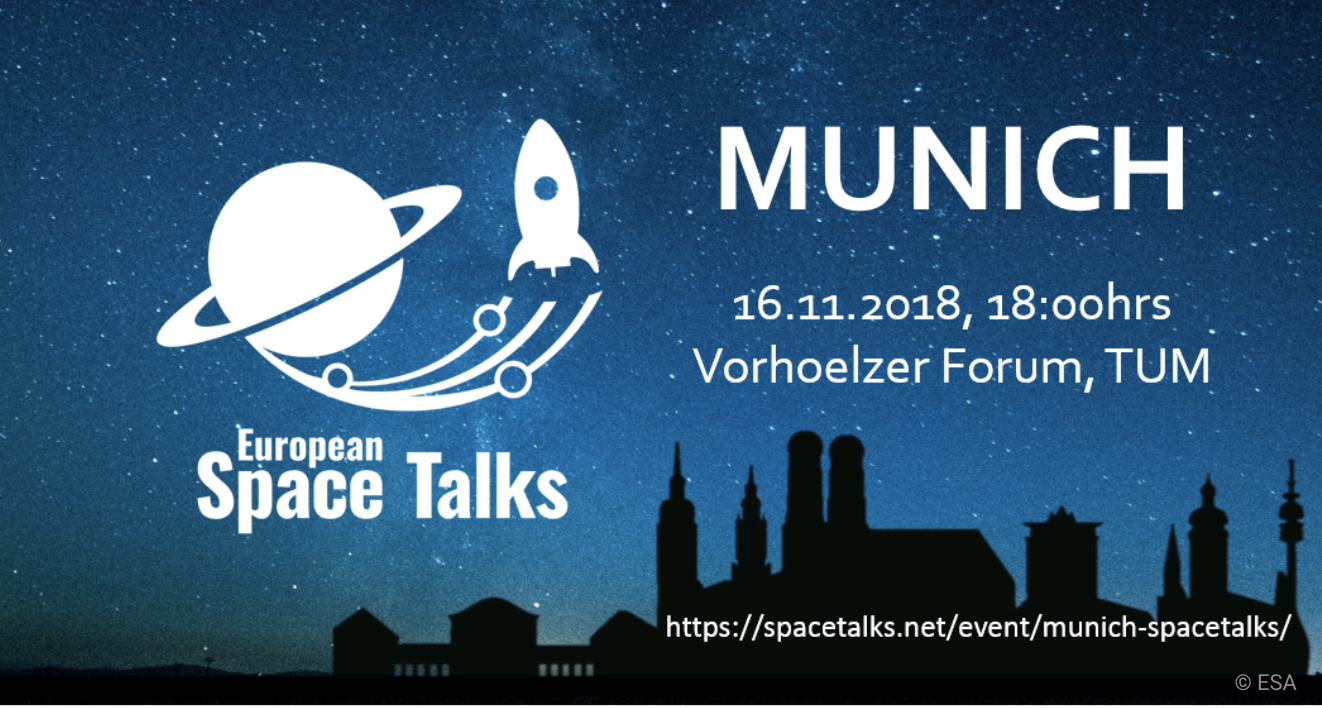 European Space Talks Series Set for Munich Stop in November