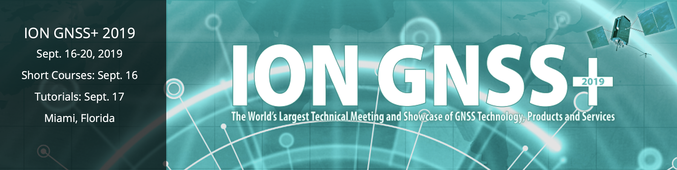 ION GNSS+ 2019 Calling for Abstracts