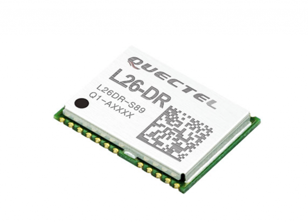 Quectel Launches Dead Reckoning GNSS Module L26DR Inside GNSS
