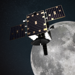 The Lunar Pathfinder spacecraft. Image courtesy of ESA.