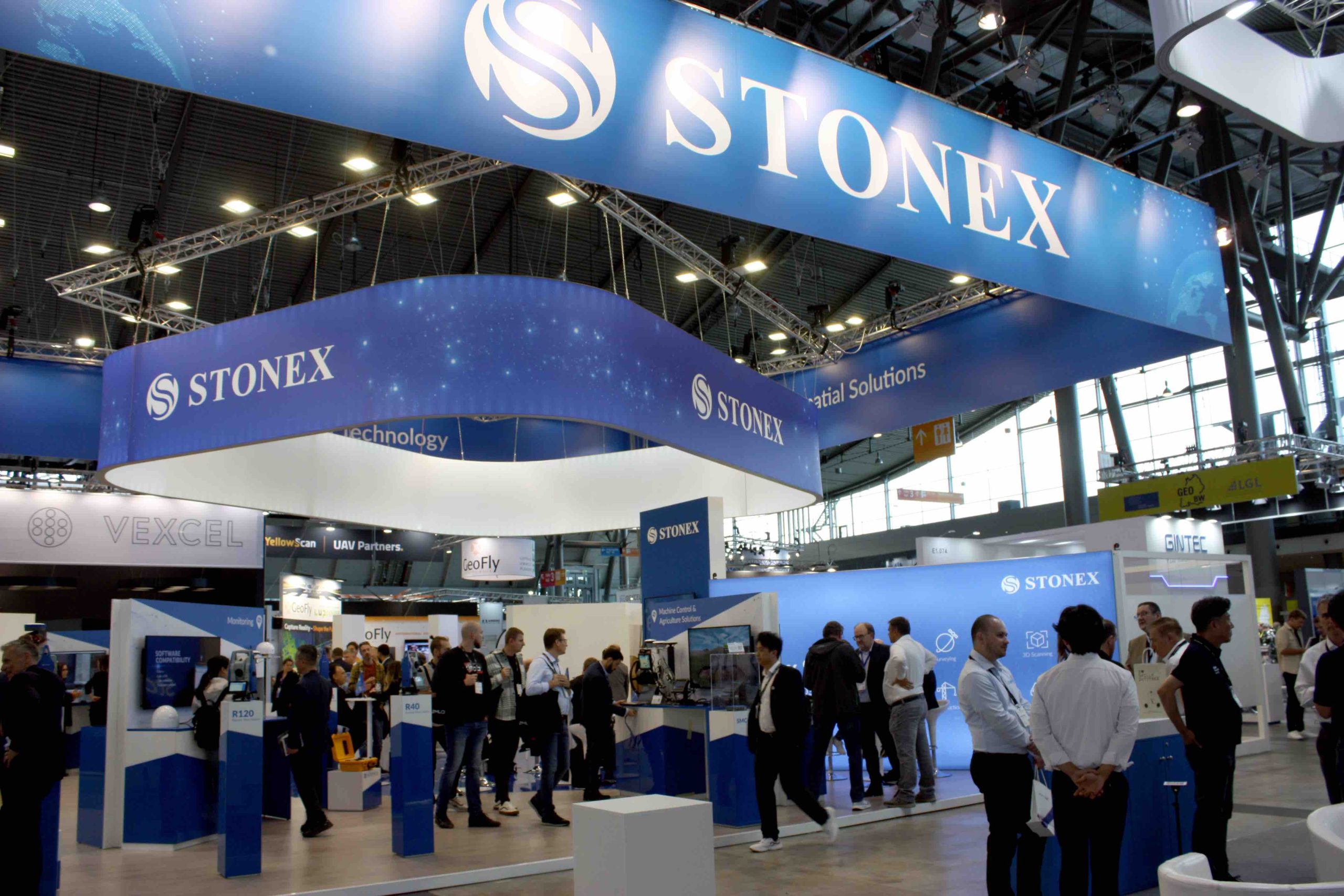 Stonex in its rightful place at InterGEO 2024; Photo by Peter Gutierrez