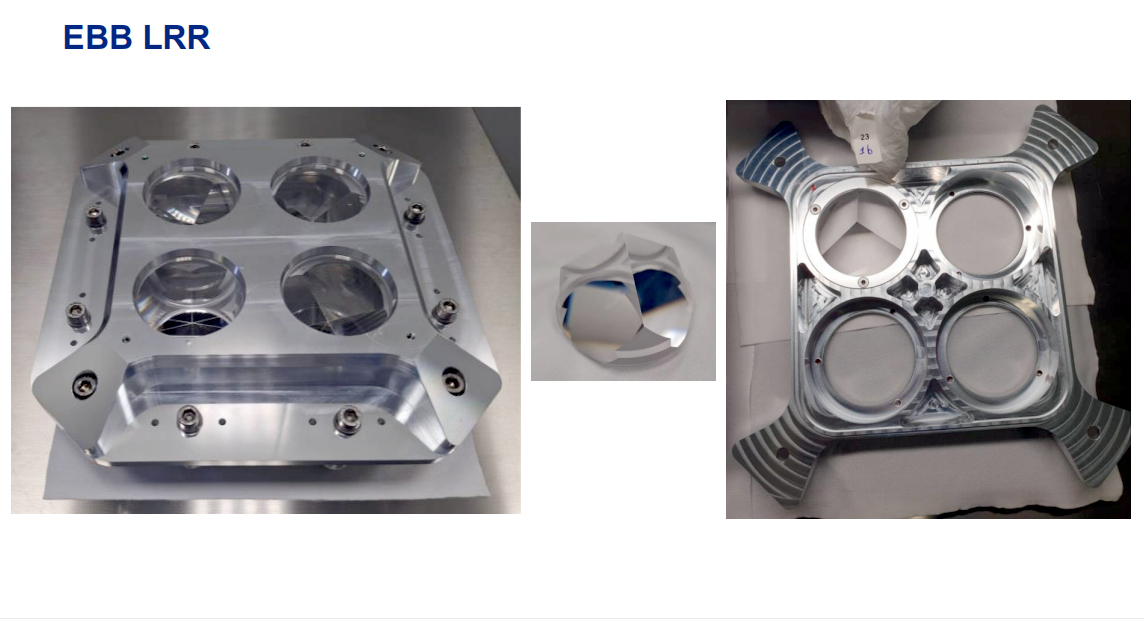 Some of the components developed under the Lunar Navigation Payload Demonstrator project; Image courtesy Thales Alenia Space
