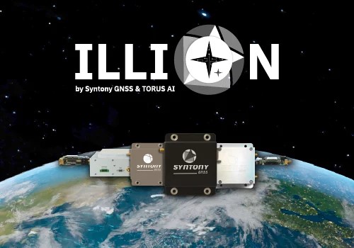 Syntony’s ILLION bringing AI to GNSS; Image courtesy Syntony