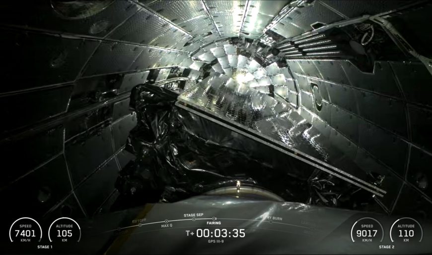 SpaceX Launches GPS III SV09 ‘Ellison Onizuka’ After Space Force Swaps Mission from Vulcan