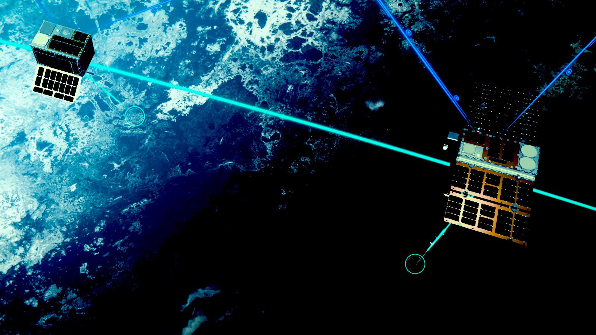 Celeste_in-orbit_demonstration_satellites_orbiting