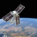 HydroGNSS studying the Earth’s water cycle; Image courtesy ESA