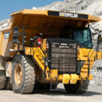 The fully autonomous Cat 777 was just one of the systems assessed by Acitoflux; Image courtesy Acitoflux